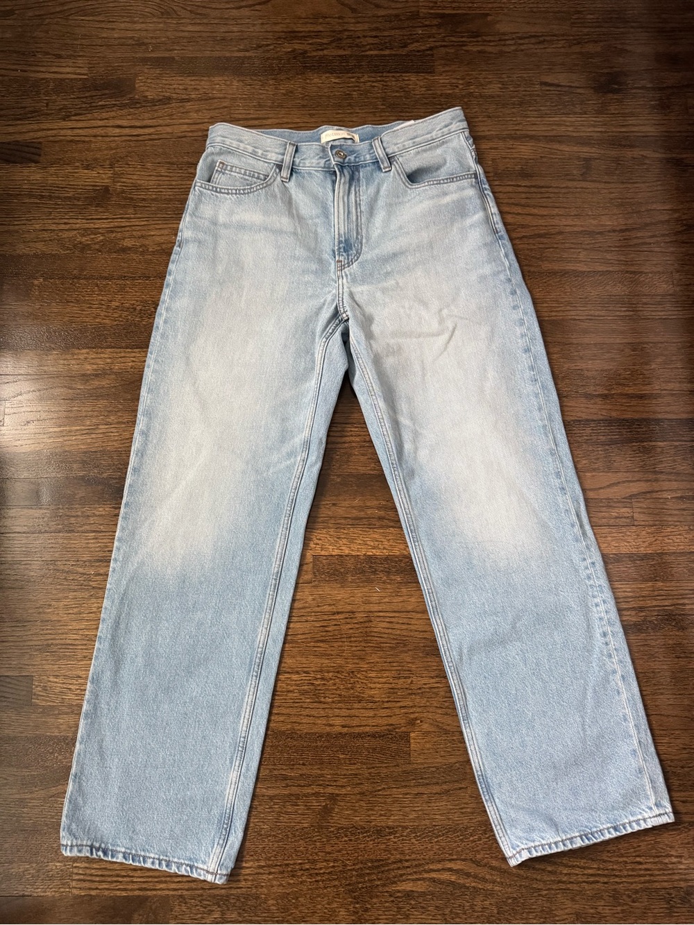 Uniqlo JW Anderson Light Wash Blue Jeans, Size 31